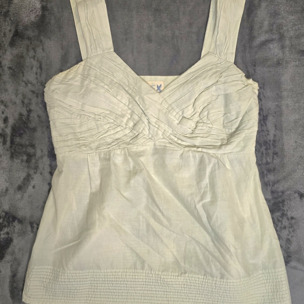 Babydoll Top Light Green Anthropolgie Fairycore Cottage Goth Y2k 90s